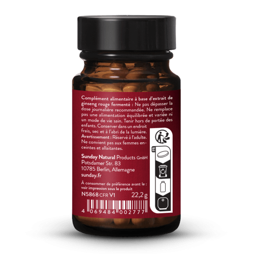 Extrait de ginseng rouge ferment