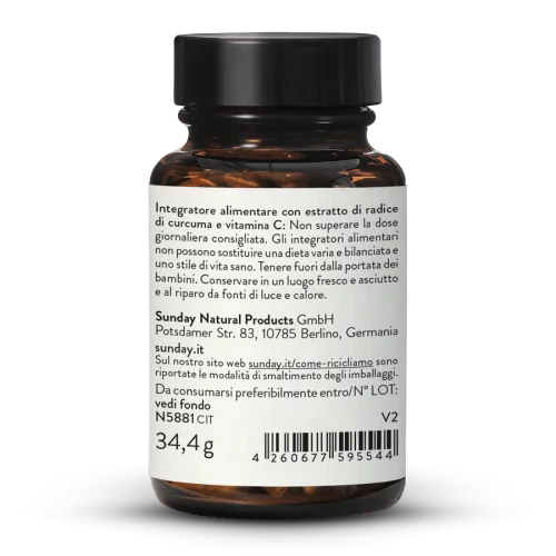 Complesso di curcuma Ultra + C