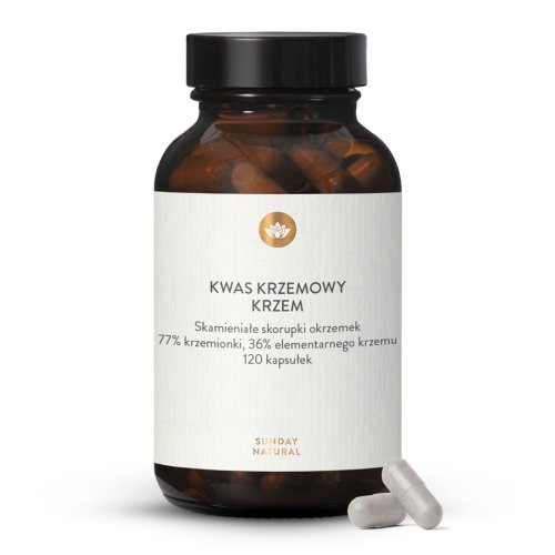 Kwas krzemowy 350mg Organiczny Krzem