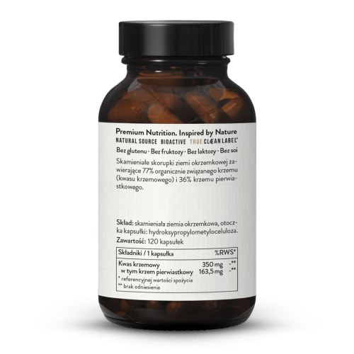 Kwas krzemowy 350mg Organiczny Krzem