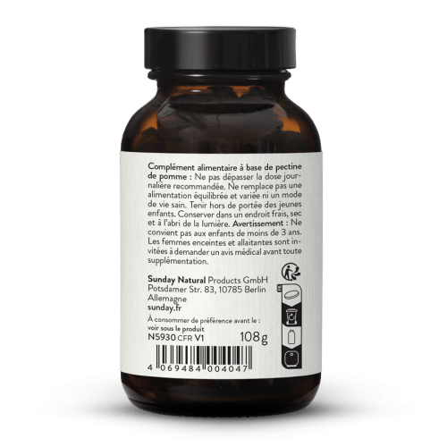 Pectine de pomme en comprims
