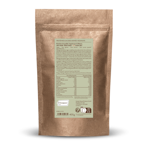 Protines + acides amins VeganLife
