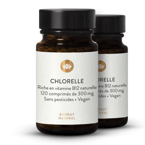 Chlorelle & Vitamine B12 - 120 comprims