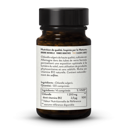 Chlorelle & Vitamine B12 - 120 comprims