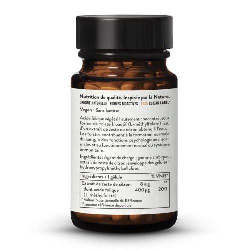 Acide folique (folate) 400 g en glules