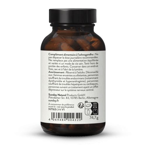 Ashwagandha en glules