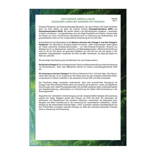 Das groe Omega-3-Buch