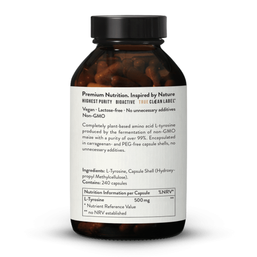 L-Tyrosine 500mg Capsules