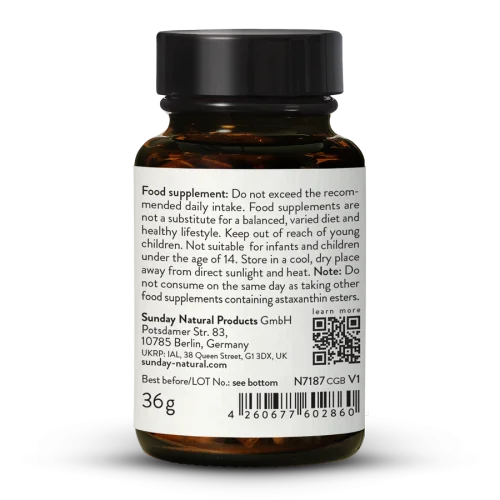 Astaxanthin 8mg Capsules