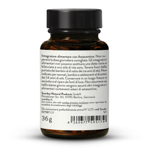 Astaxantina 8 mg in capsule
