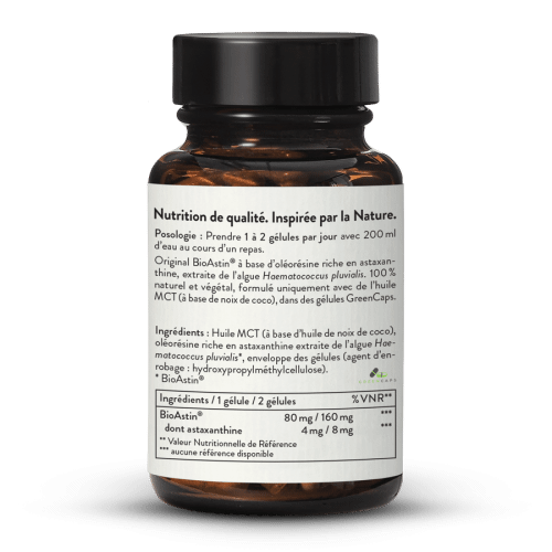 Astaxanthine 4 mg - 60 glules