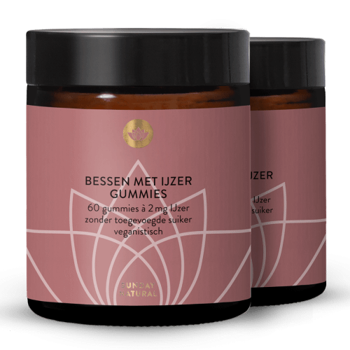 Bessen met IJzer Gummies
