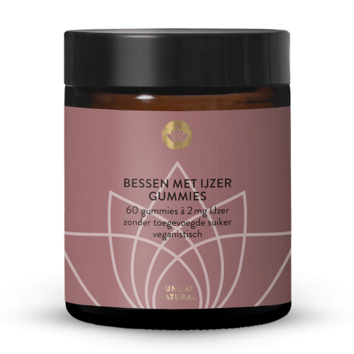 Bessen met IJzer Gummies
