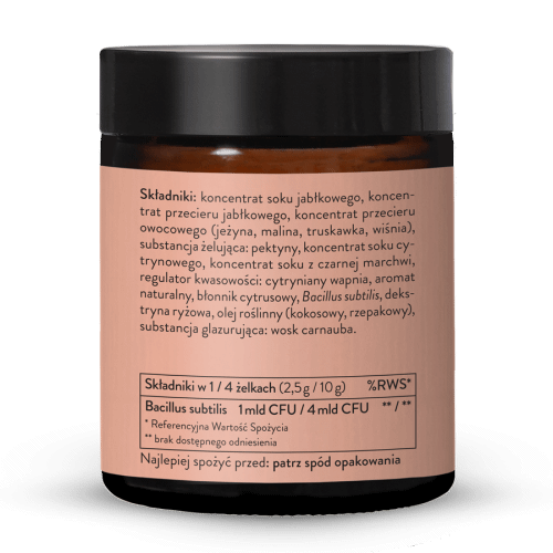 elki owocowe Bacillus Subtilis