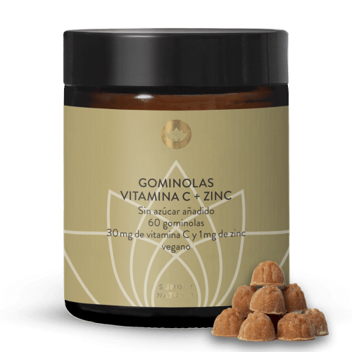 Vitamina C + zinc en gominolas