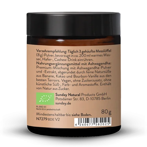 Ashwagandha Latte Bio