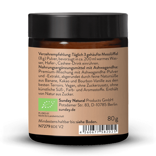 Ashwagandha Latte Bio