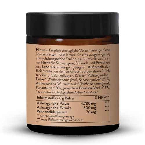 Organic Ashwagandha Latte