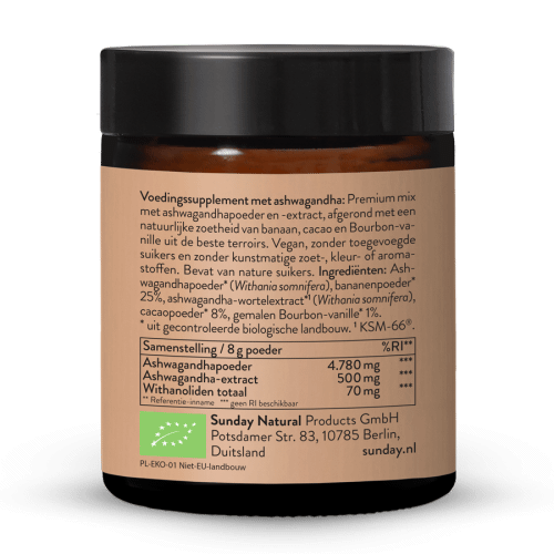 Ashwagandha Latte Bio