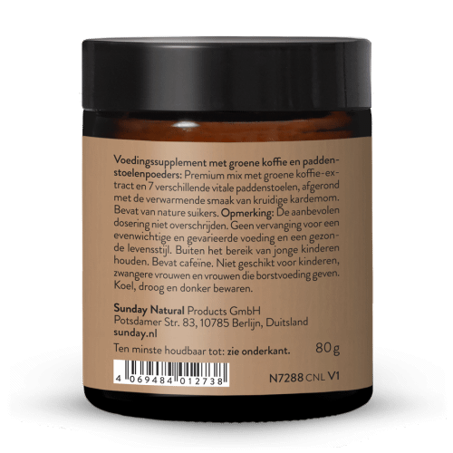 Milde Kardemom Mushroom Coffee