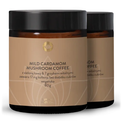 Mild Cardamom Mushroom Coffee