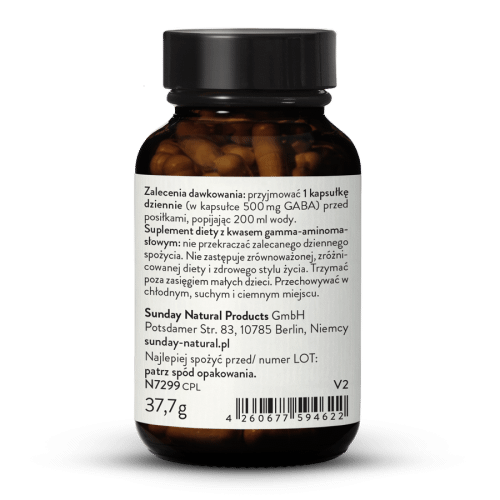 GABA 500 mg kapsuki
