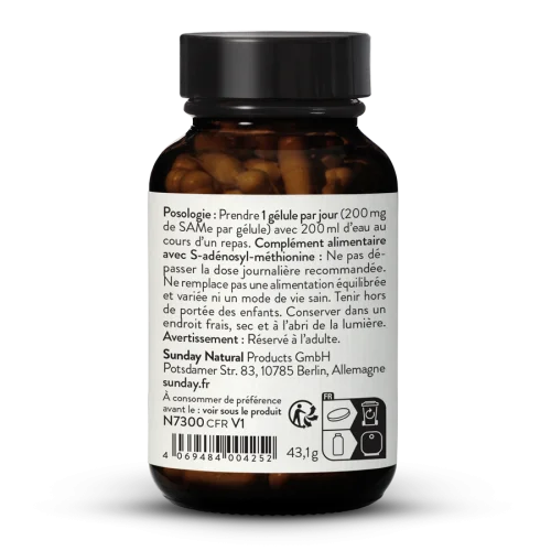 SAM 200 mg en glules