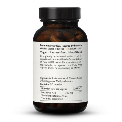 L-asparaginsyre 750 mg kapsler