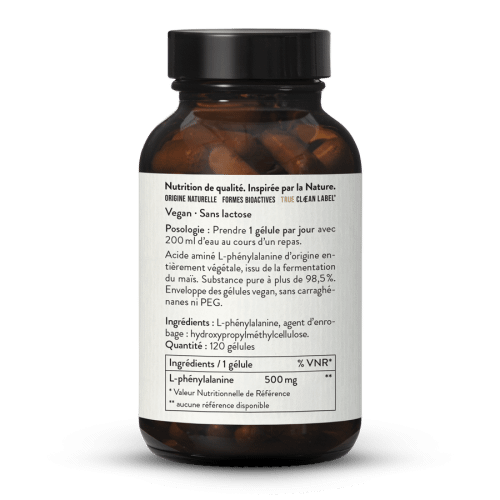 L-phnylalanine 500 mg en glules