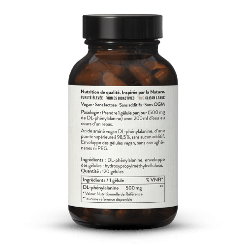 DL-phnylalanine 500 Mg En Glules