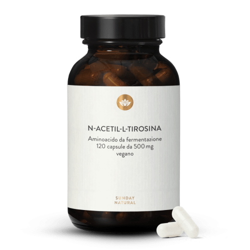 N-acetil-L-tirosina 500 mg in capsule