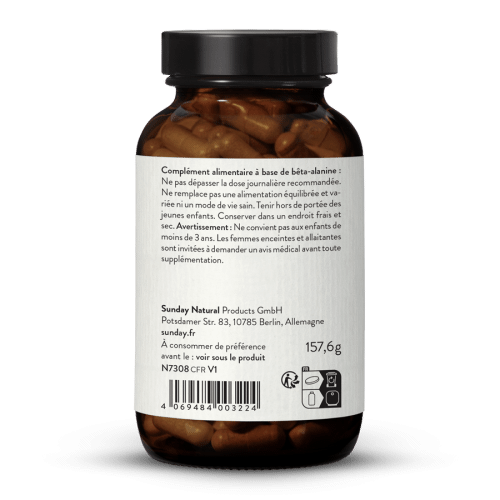 Bta-alanine 750 mg, en glules