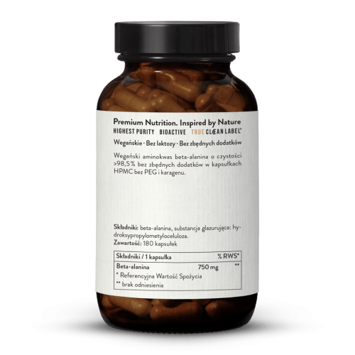 Beta-Alanina 750 mg Kapsuki