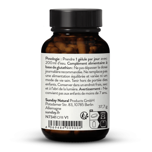Complexe de glutathion 500mg