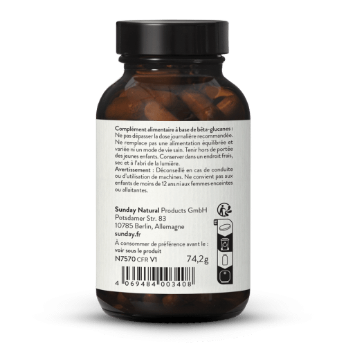 Bta-glucanes d'avoine en glules