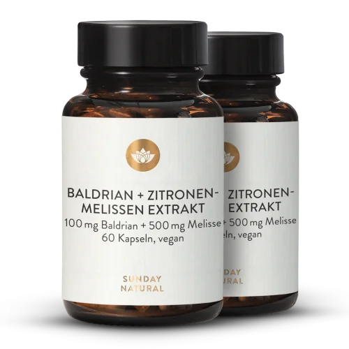 Baldrian + Melisse Kapseln