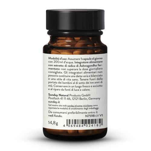 Ashwagandha estratto fermentato