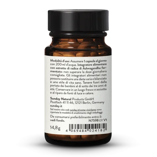Ashwagandha estratto fermentato