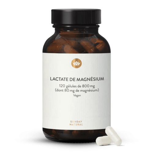 Lactate en magnsium en glules