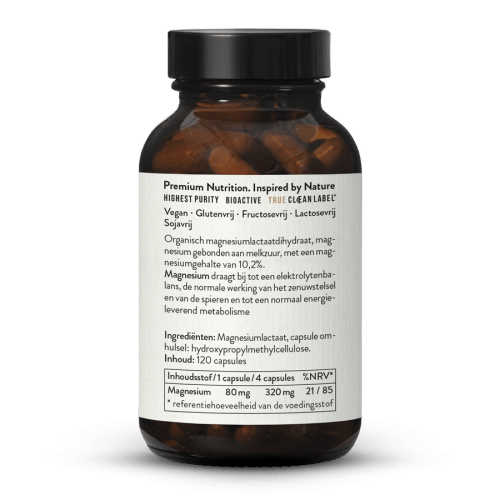 Magnesium Lactaat Capsules