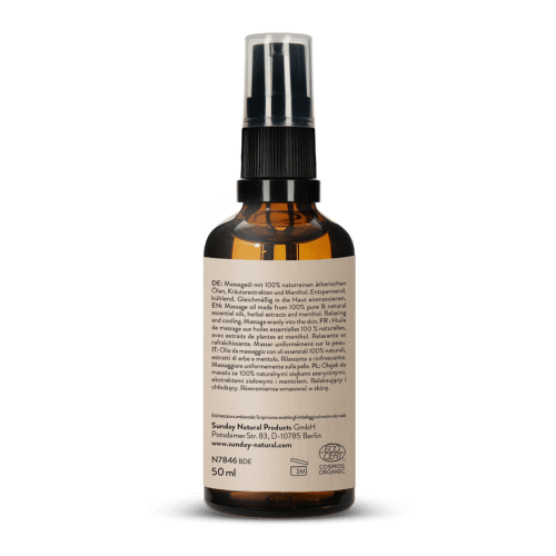 Bio Massage Oil Muscle Recovery Cosmos Organic