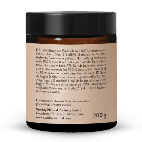 Bath Salts Muscle Recovery