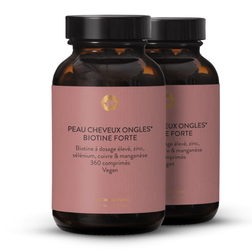 Biotine Forte pour peau, cheveux et ongles