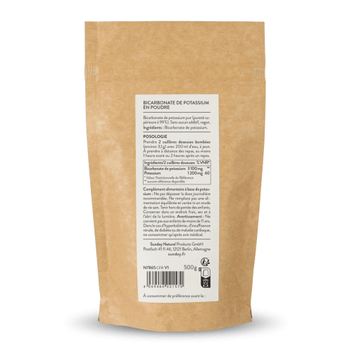 Poudre de bicarbonate de potassium