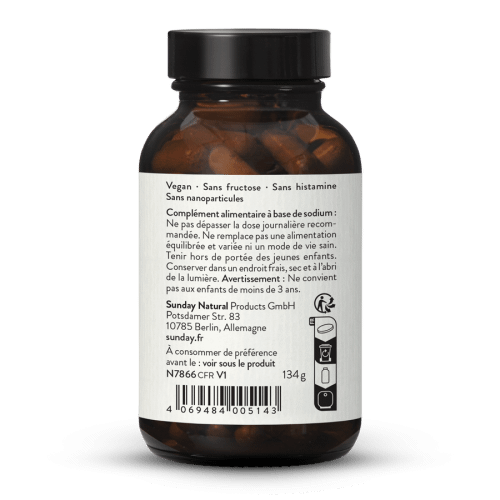 Bicarbonate de sodium en glules