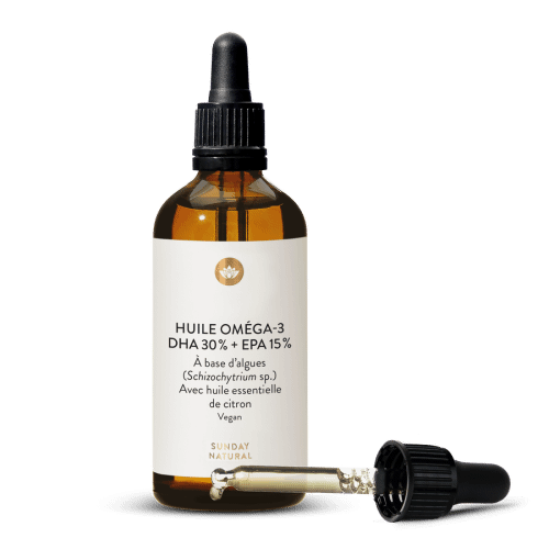 Huile omga-3, 30 % DHA + 15 % EPA