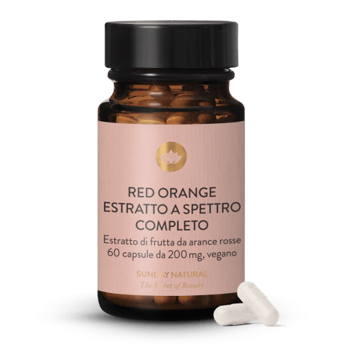 Estratto di arancia rossa a spettro completo in capsule