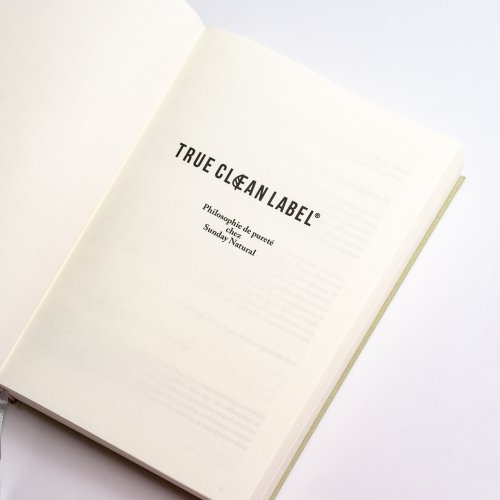 True Clean Label, livre imprim