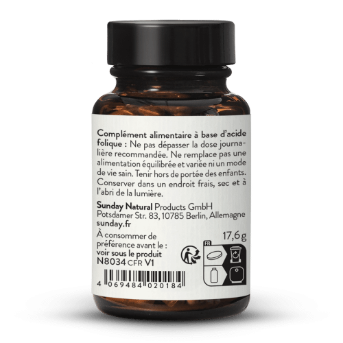 Acide folique (folate) Metafolin 800