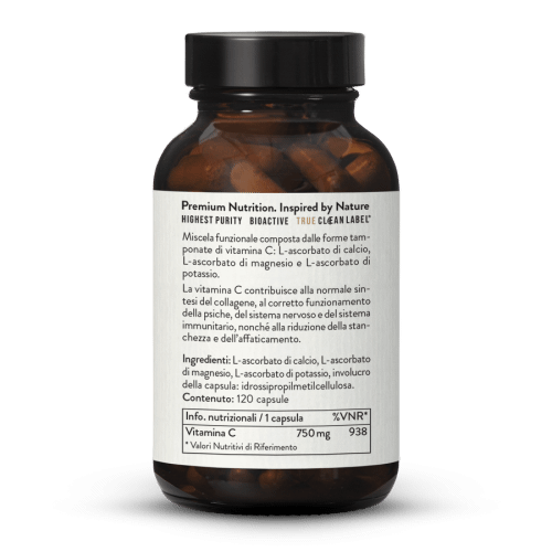 Complesso vitamina C 750 tamponata